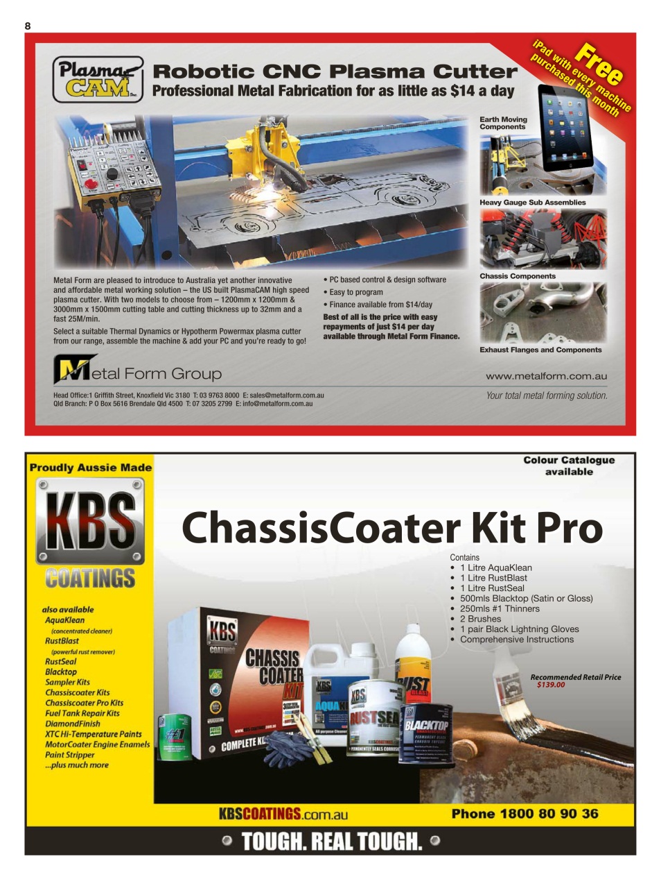 JUST PARTS Preview Pages