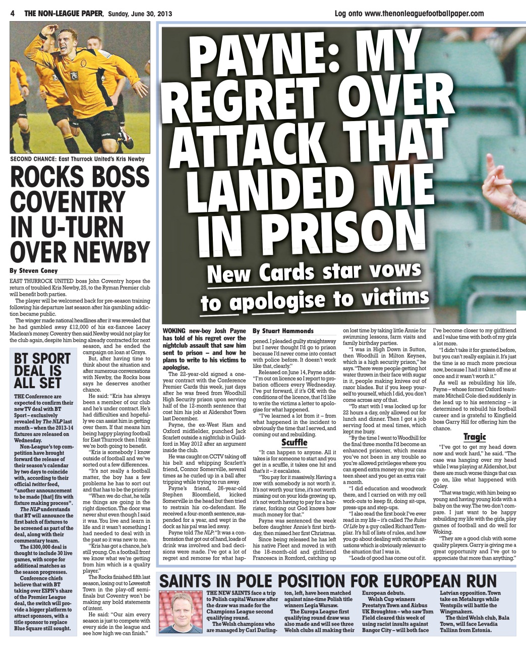 The Non-League Football Paper Preview Pages