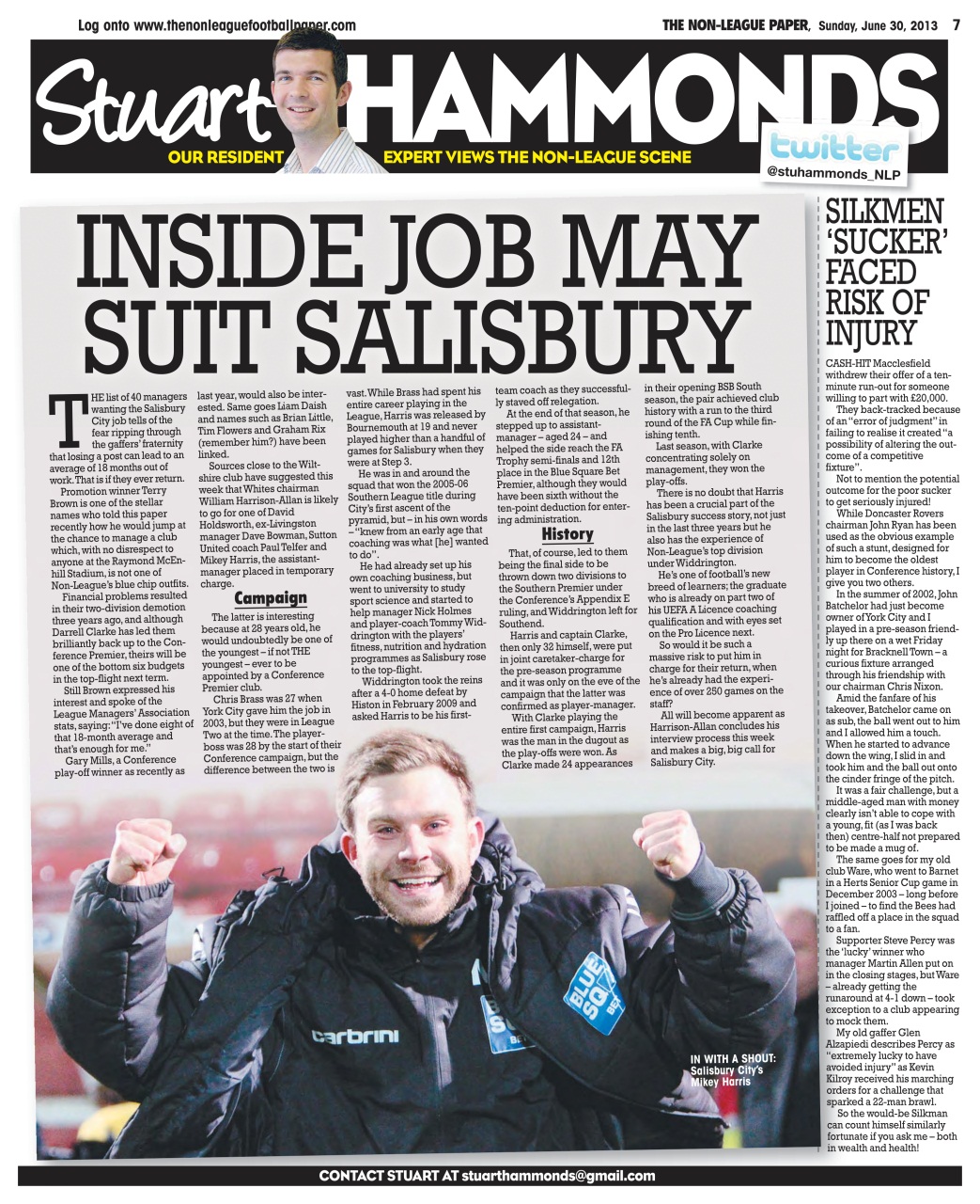 The Non-League Football Paper Preview Pages