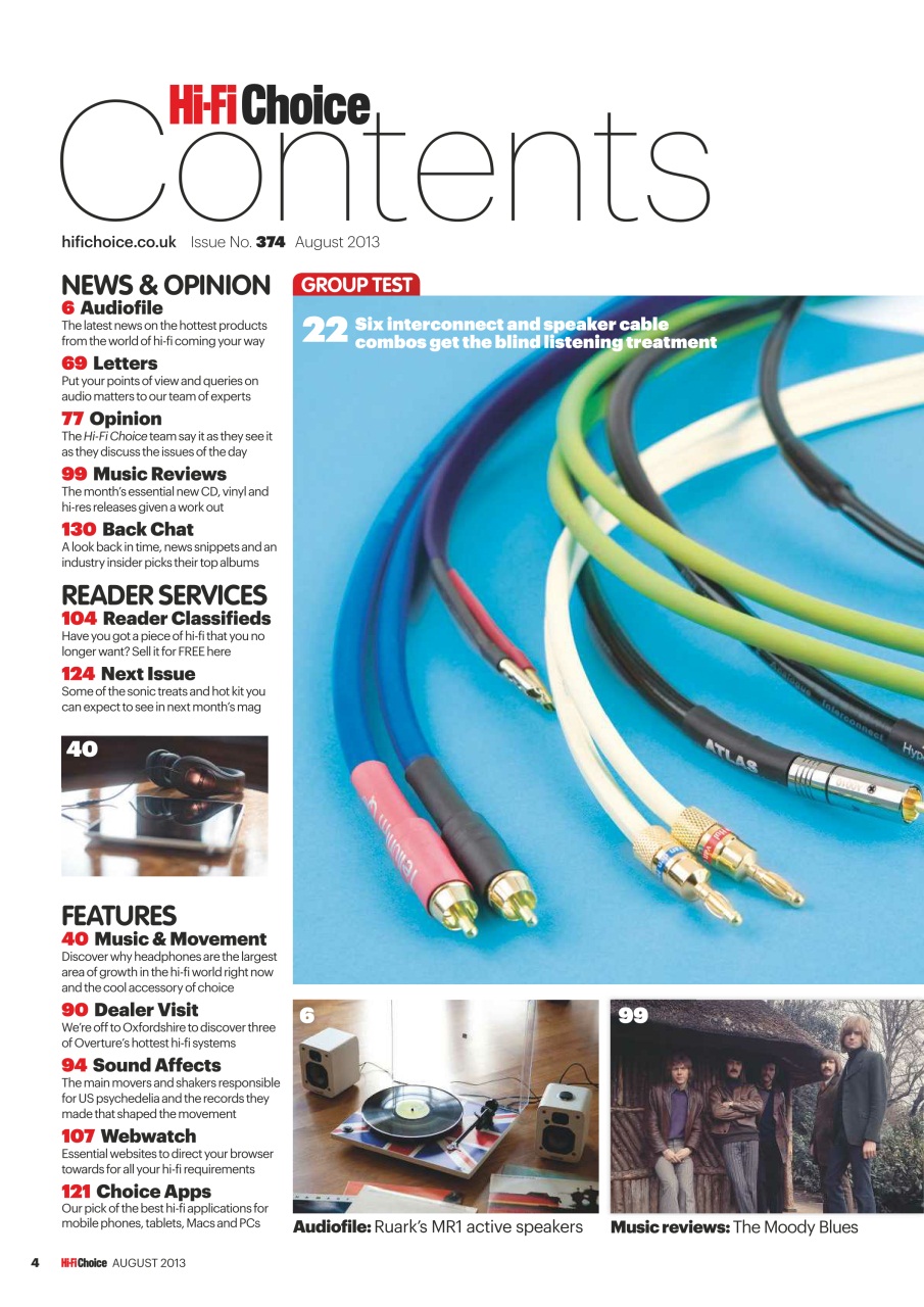 Hi-Fi Choice Preview Pages