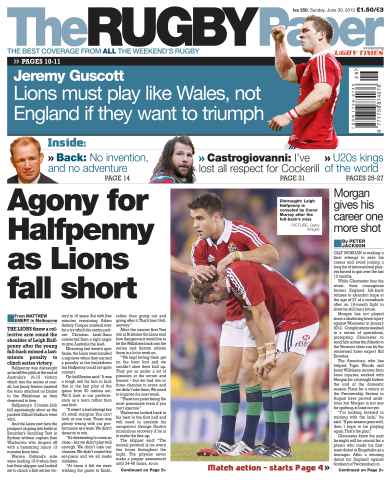 The Rugby Paper issue Sunday 30th June 2013
