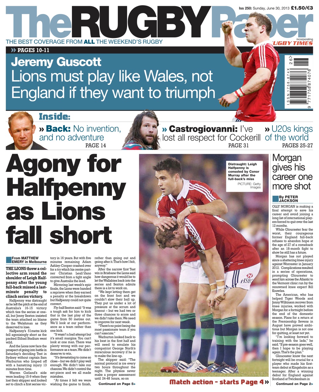 The Rugby Paper Preview Pages