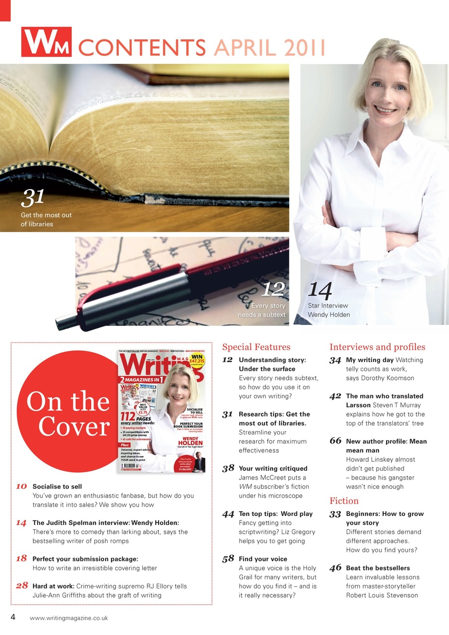 Writing Magazine Preview Pages