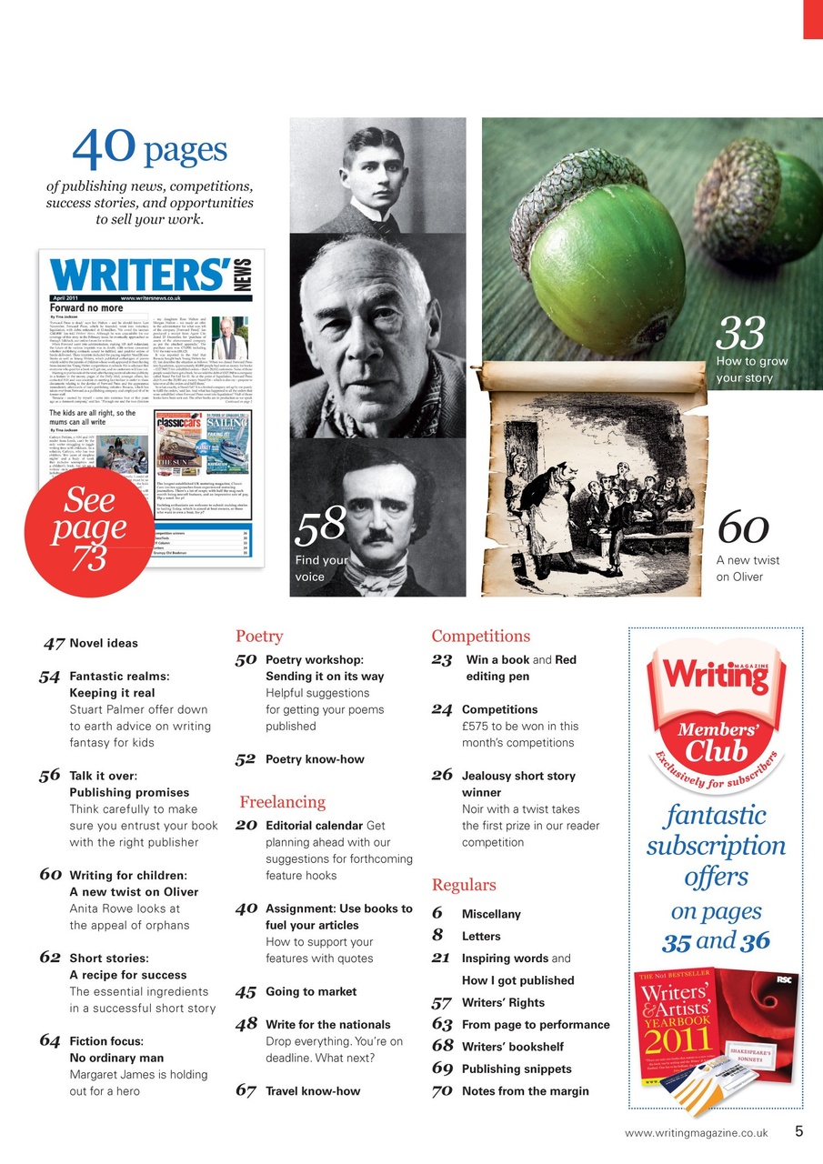 Writing Magazine Preview Pages
