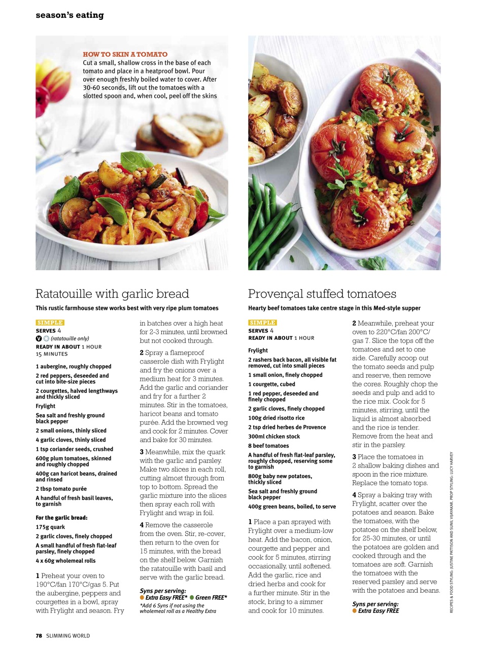 Slimming World Preview Pages