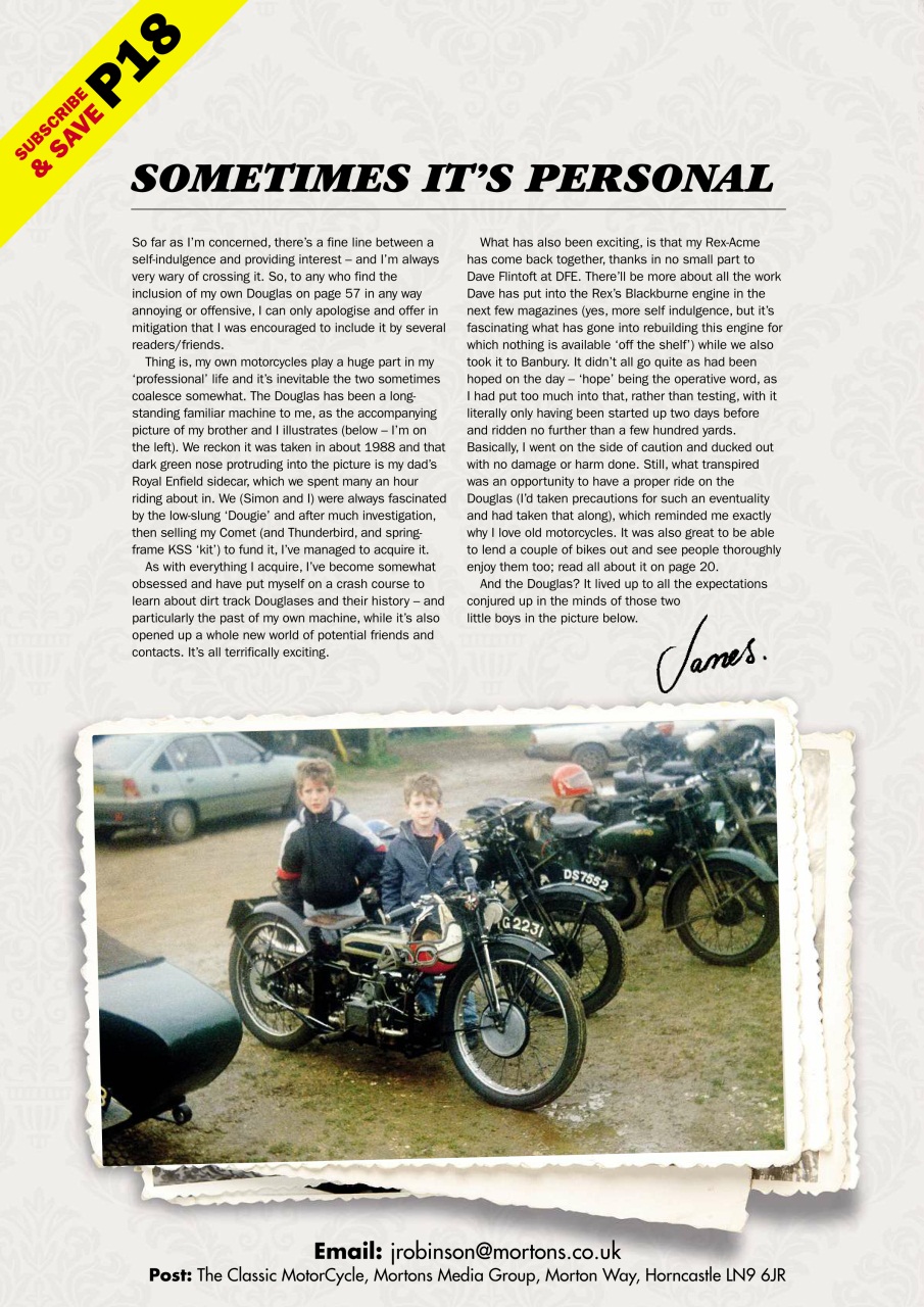 The Classic MotorCycle Preview Pages