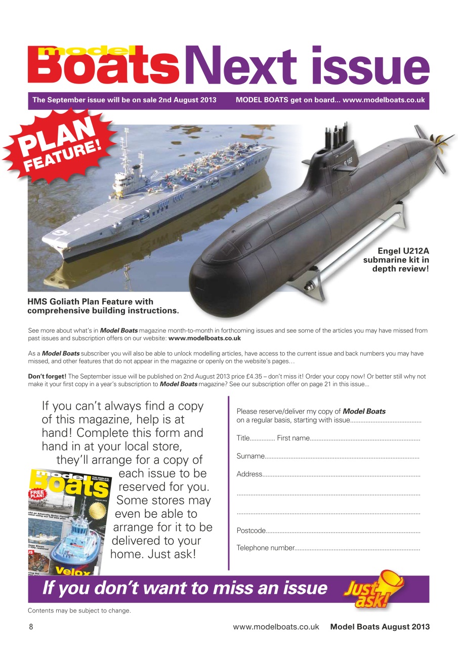 Model Boats Preview Pages