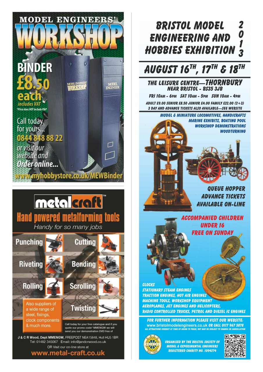 Model Engineer & Workshop Magazine Preview Pages