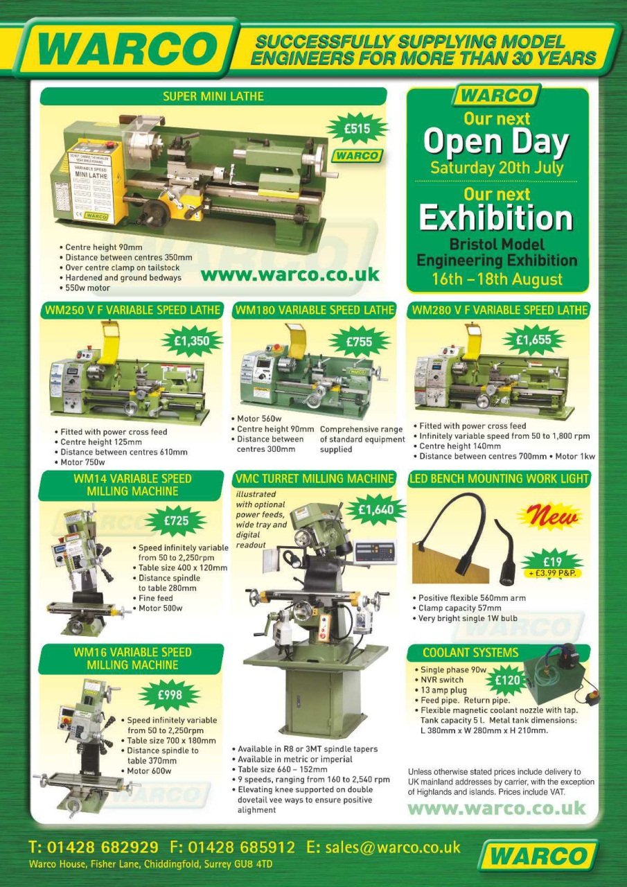 Model Engineer & Workshop Magazine Preview Pages