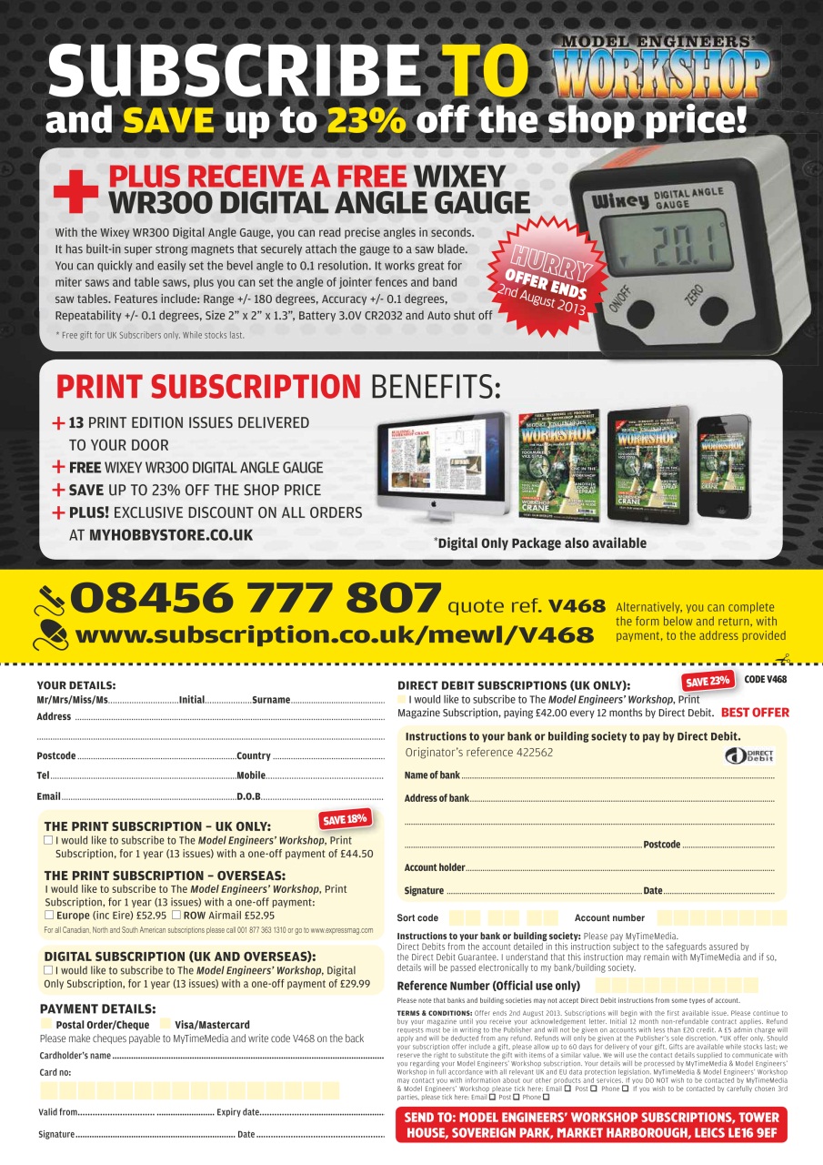 Model Engineer & Workshop Magazine Preview Pages