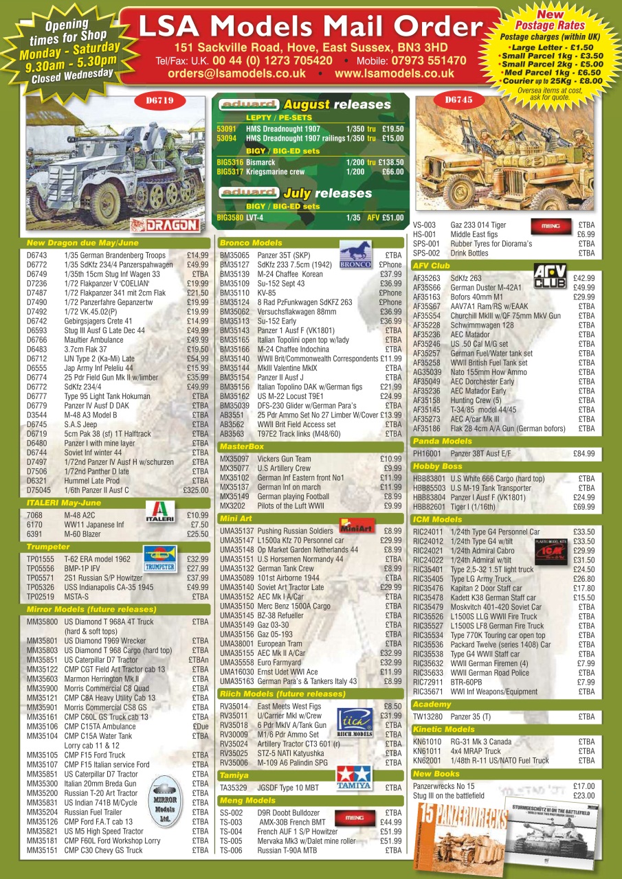 Military Modelling International Magazine Preview Pages