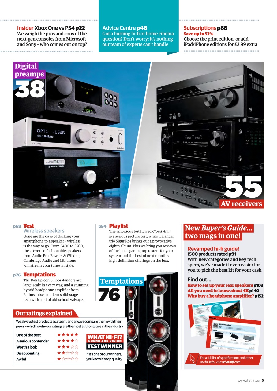 What HiFi Preview Pages