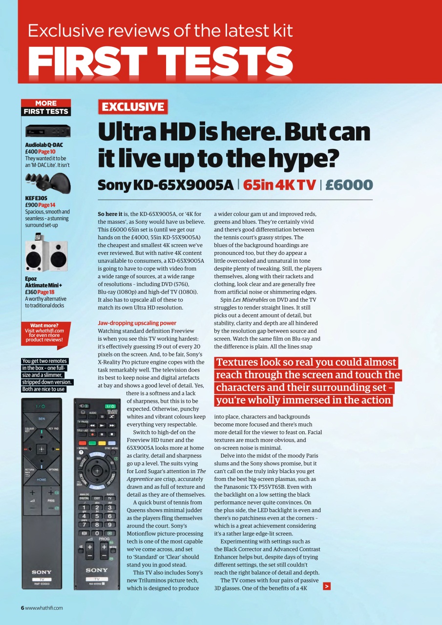 What HiFi Preview Pages