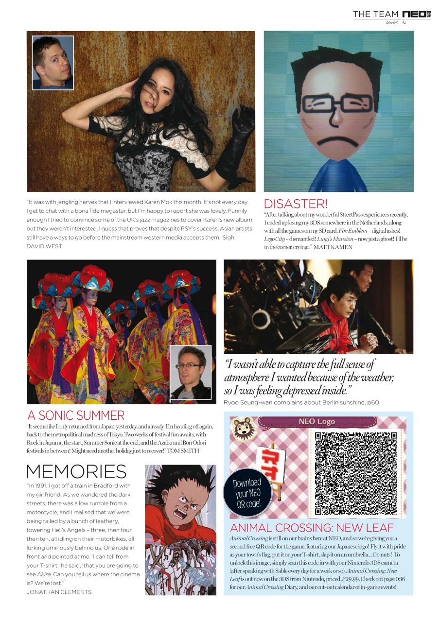 NEO Magazine Preview Pages