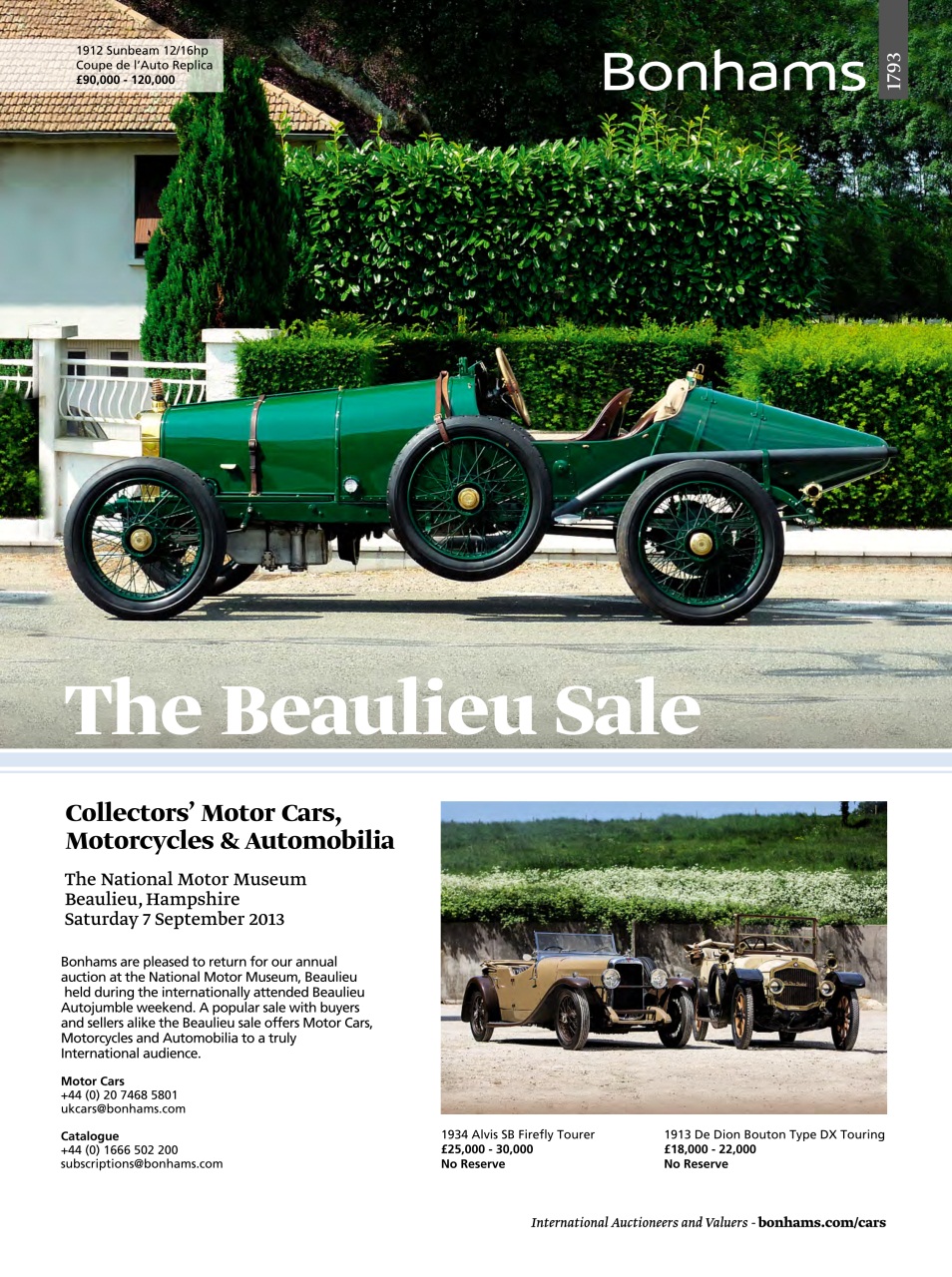 Classic & Sports Car Preview Pages