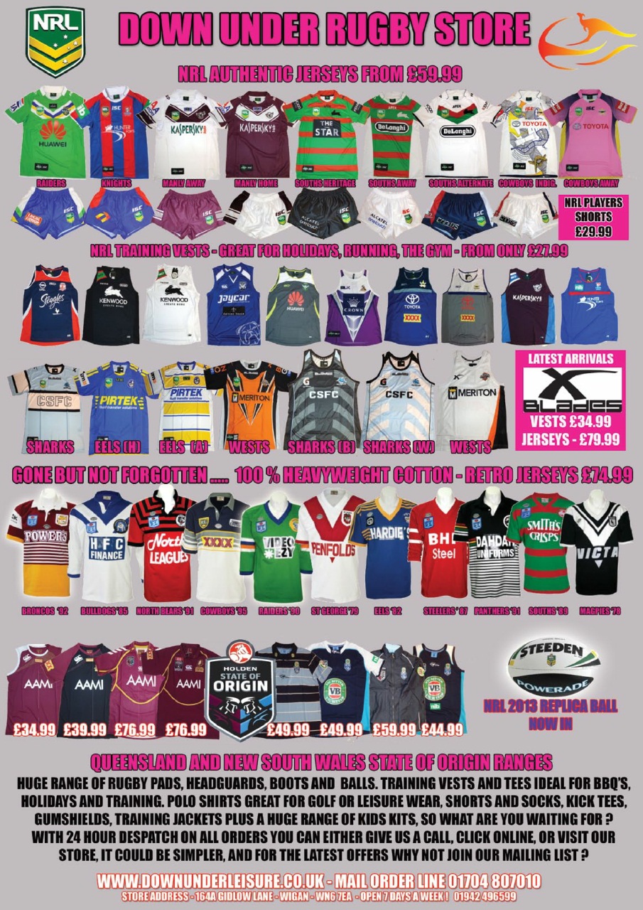 Rugby League World Preview Pages