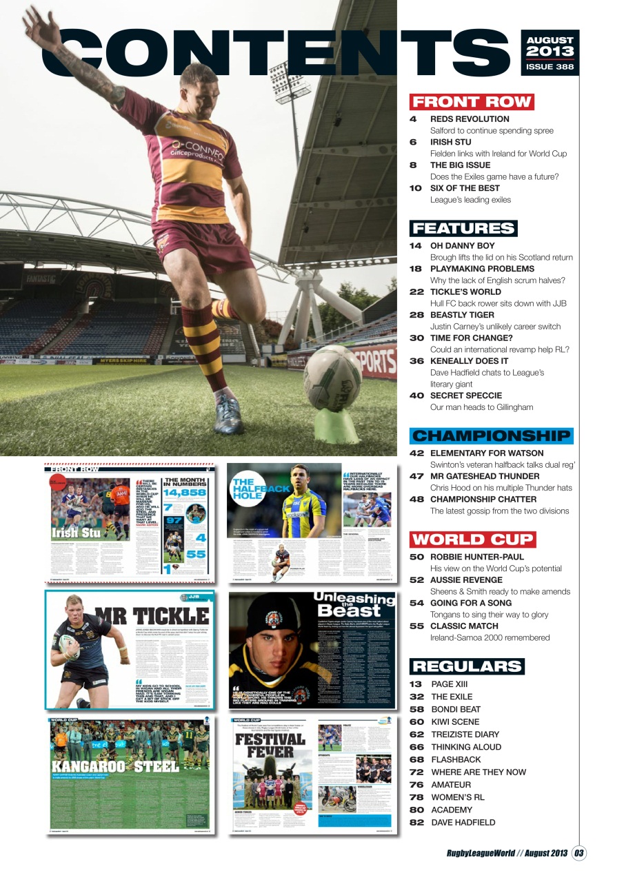 Rugby League World Preview Pages