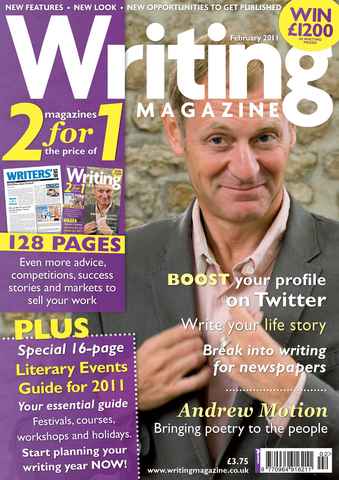 Writing Magazine issue February 2011