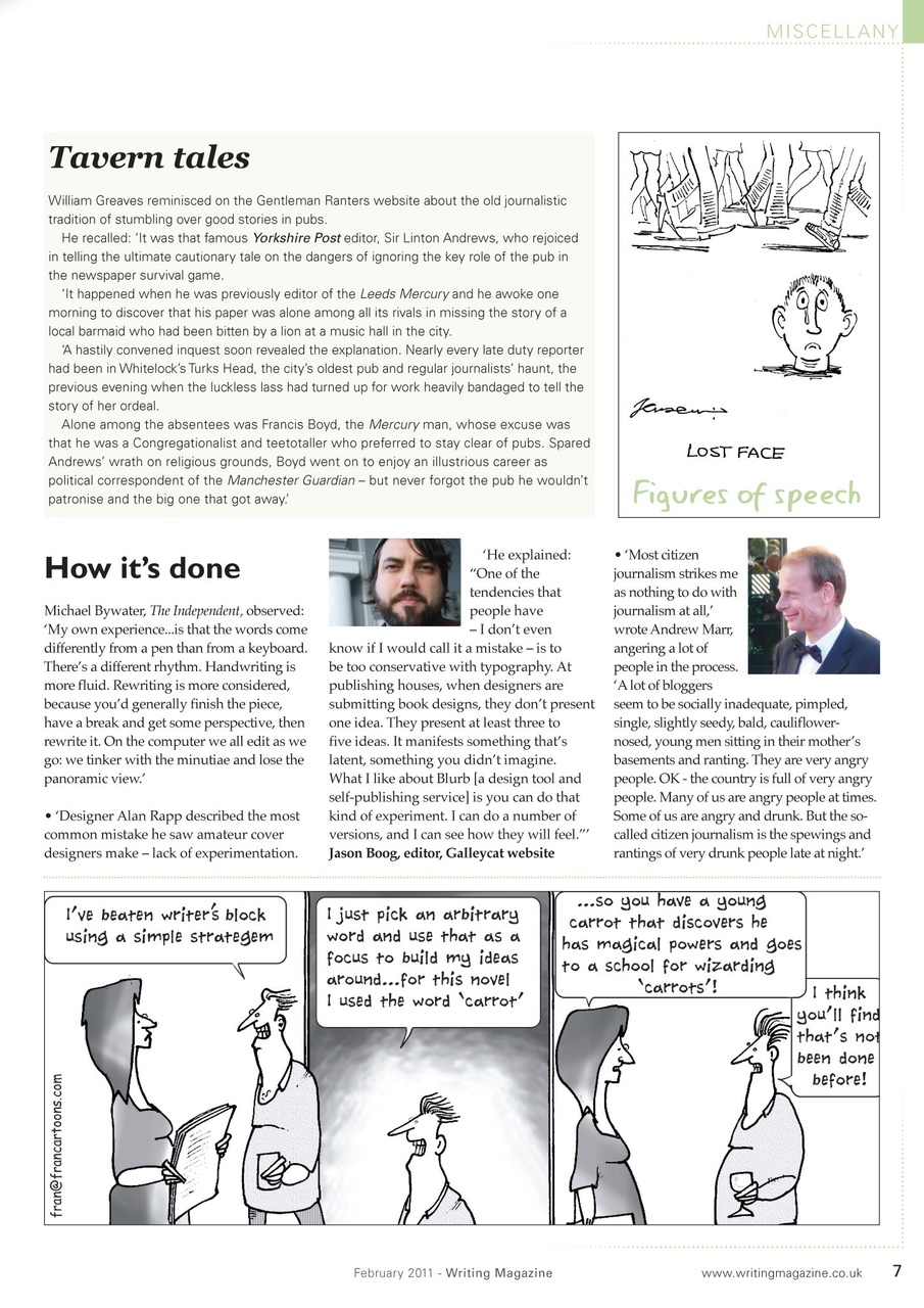 Writing Magazine Preview Pages