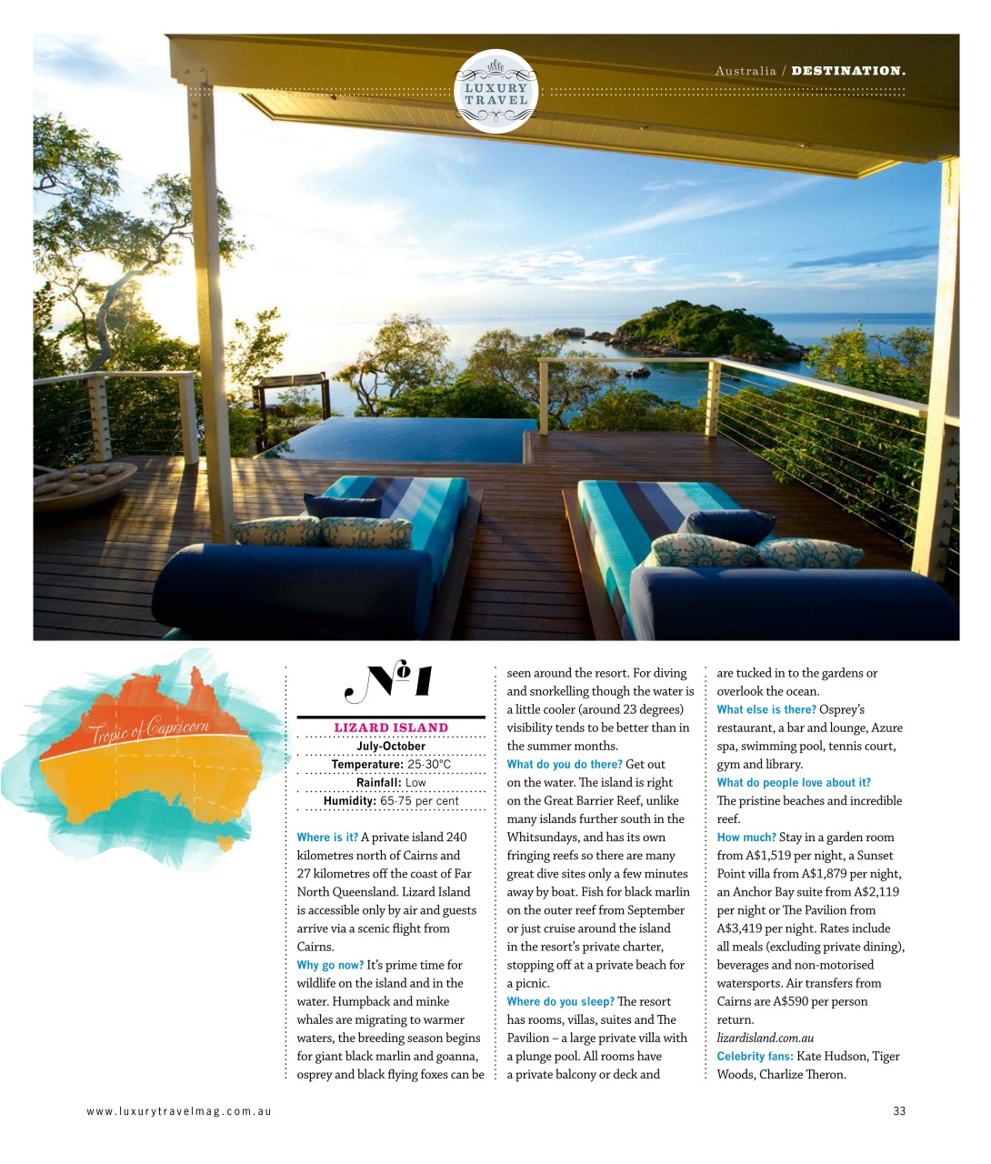 Luxury Travel Preview Pages