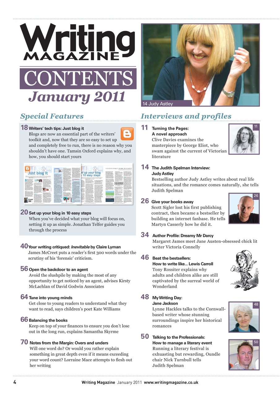 Writing Magazine Preview Pages