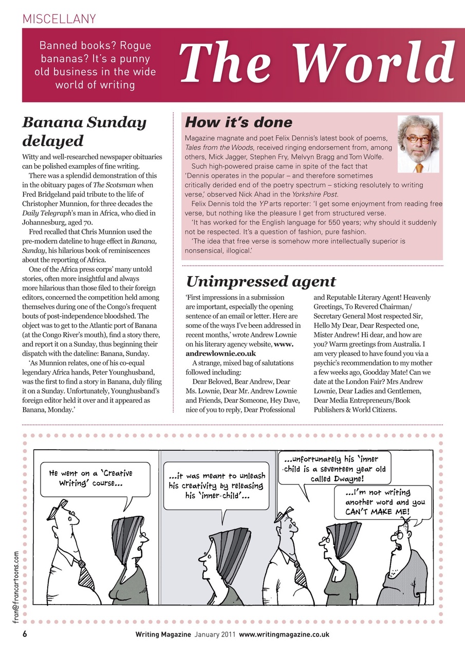 Writing Magazine Preview Pages