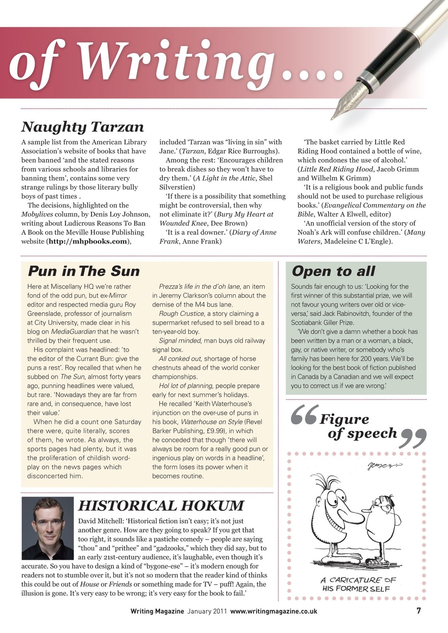 Writing Magazine Preview Pages