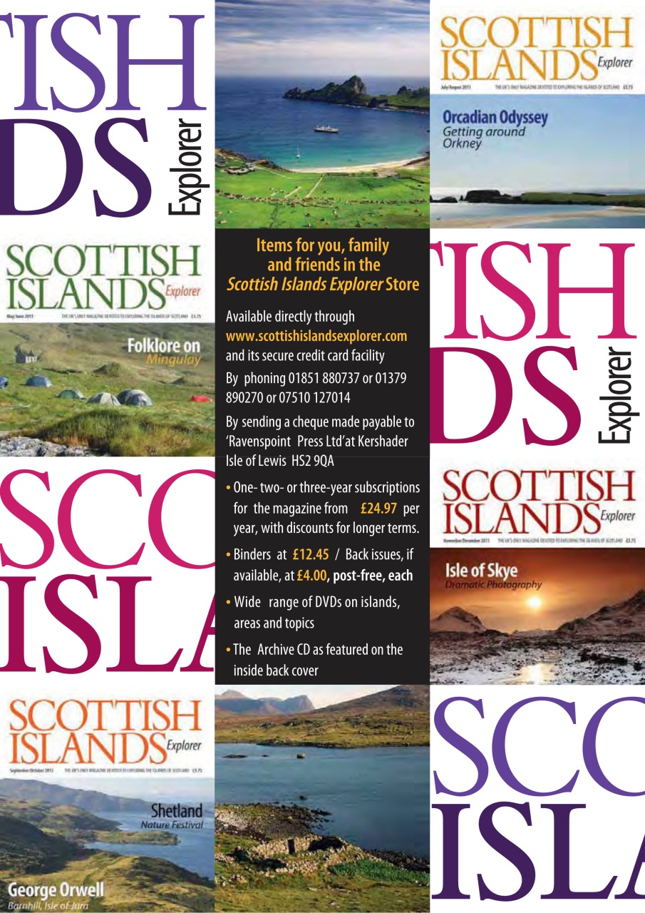 Scottish Islands Explorer Preview Pages