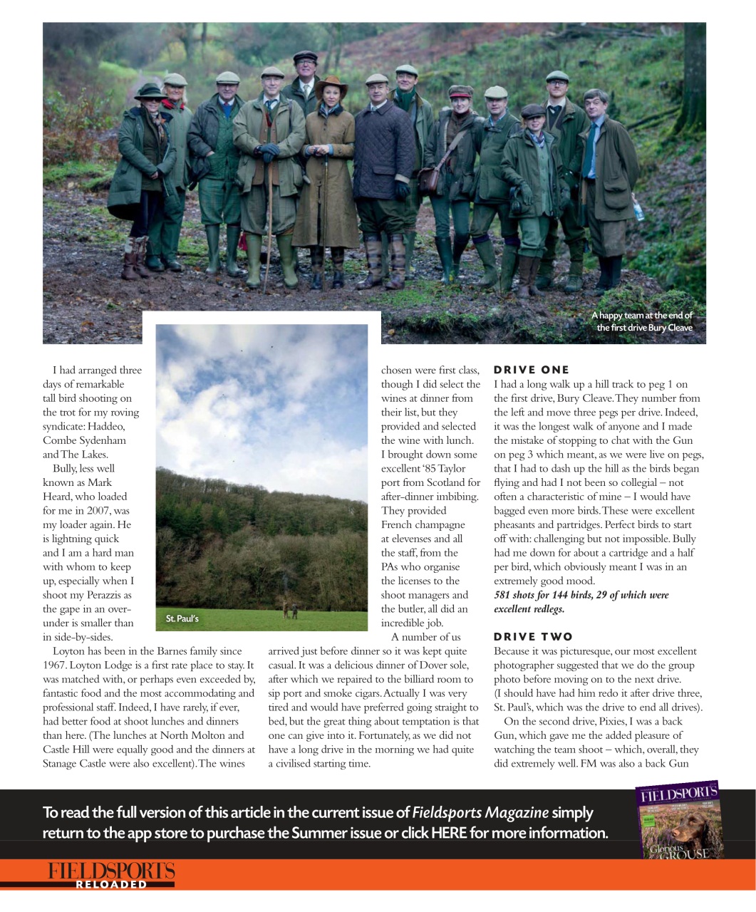 Fieldsports Journal Preview Pages