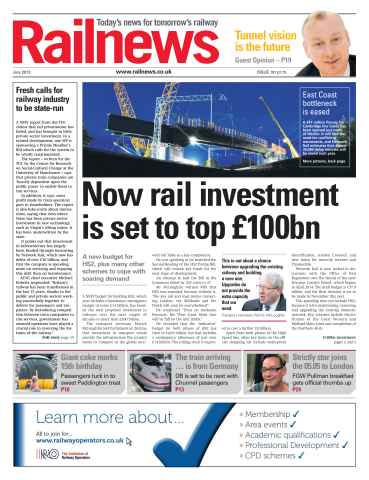 Railnews issue July 2013