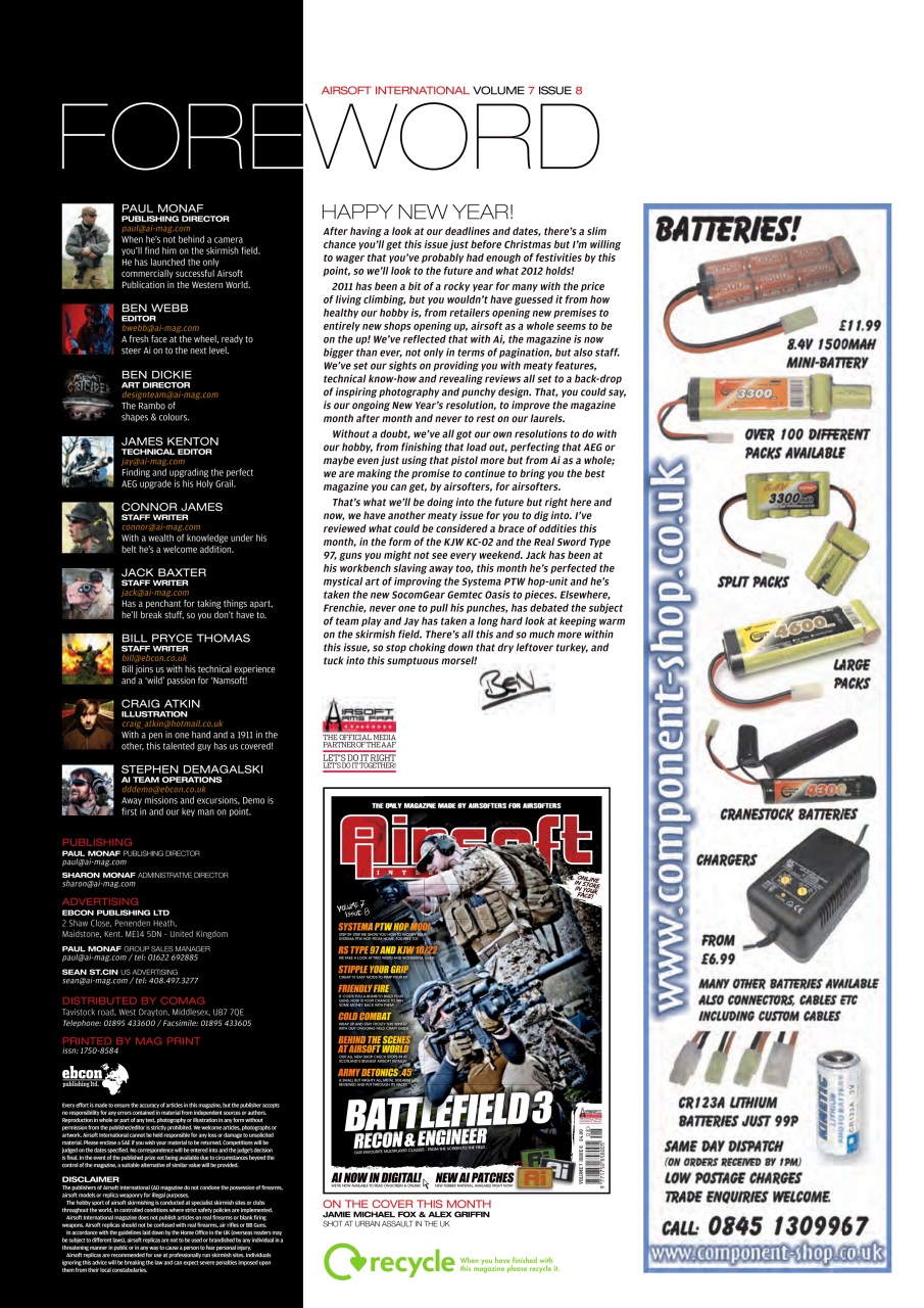 Airsoft International Preview Pages