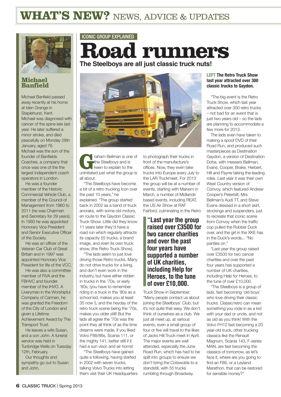 Classic Truck (OLD) Preview Pages