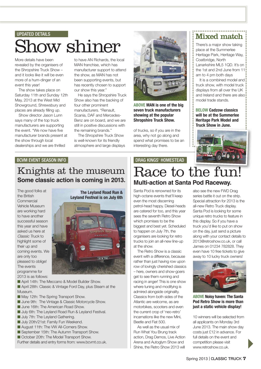 Classic Truck (OLD) Preview Pages