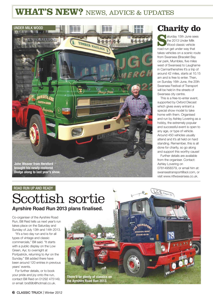 Classic Truck (OLD) Preview Pages