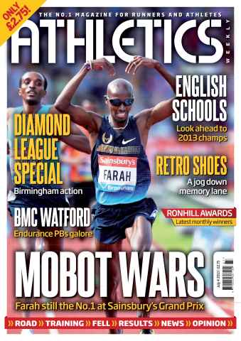 AW – Athletics Weekly Magazine issue AW July 4 2013