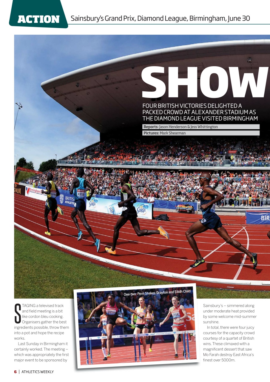 AW – Athletics Weekly Magazine Preview Pages