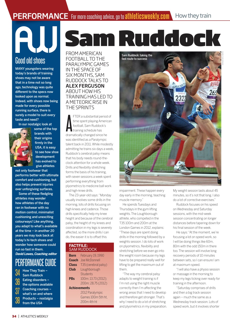 AW – Athletics Weekly Magazine Preview Pages