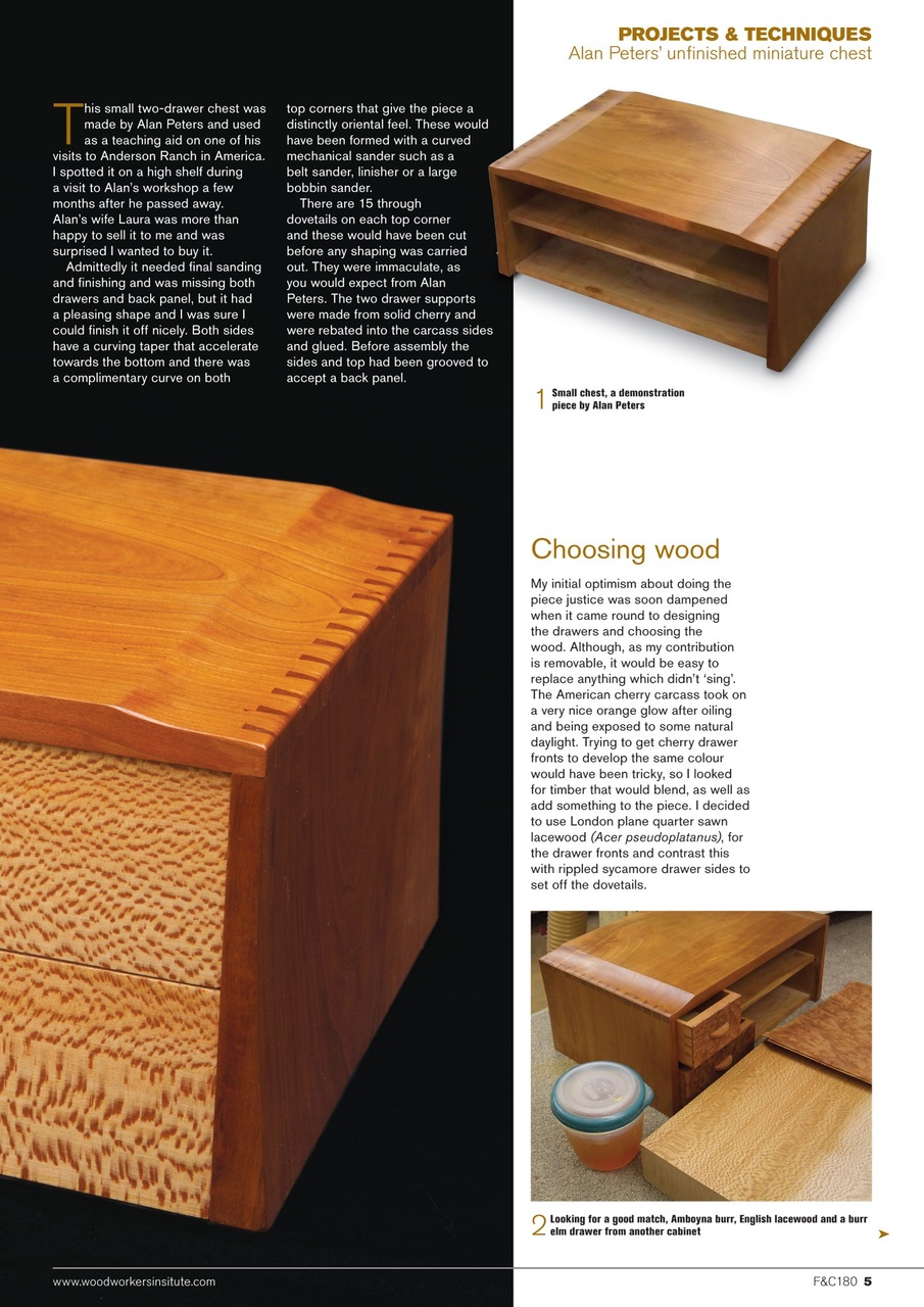 Furniture & Cabinetmaking Preview Pages