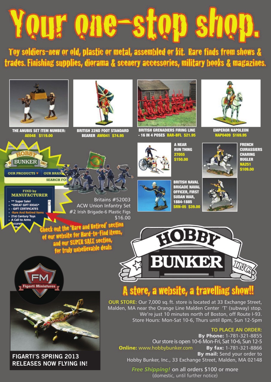Toy Soldier & Model Figure Preview Pages