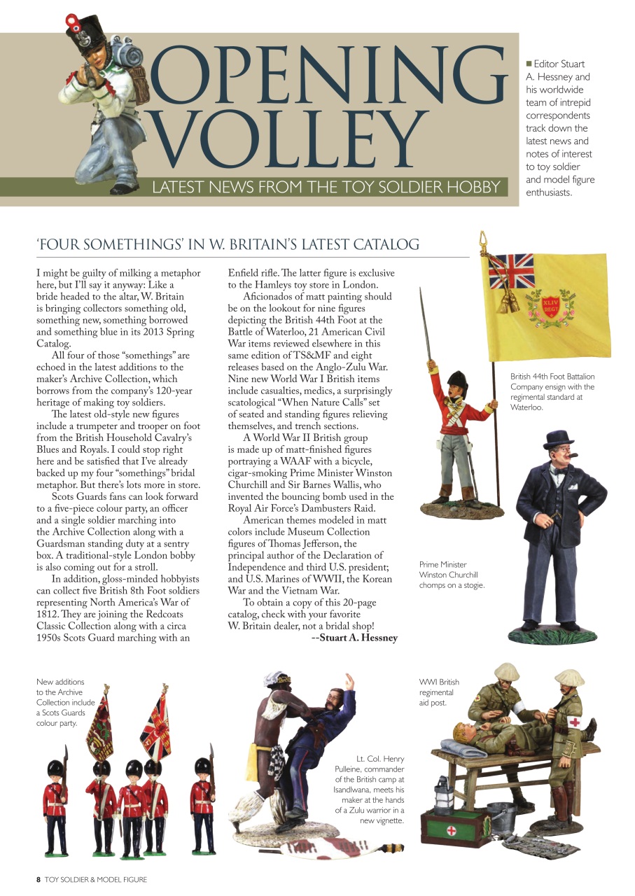 Toy Soldier & Model Figure Preview Pages