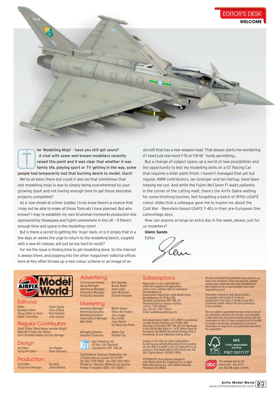 Airfix Model World Preview Pages
