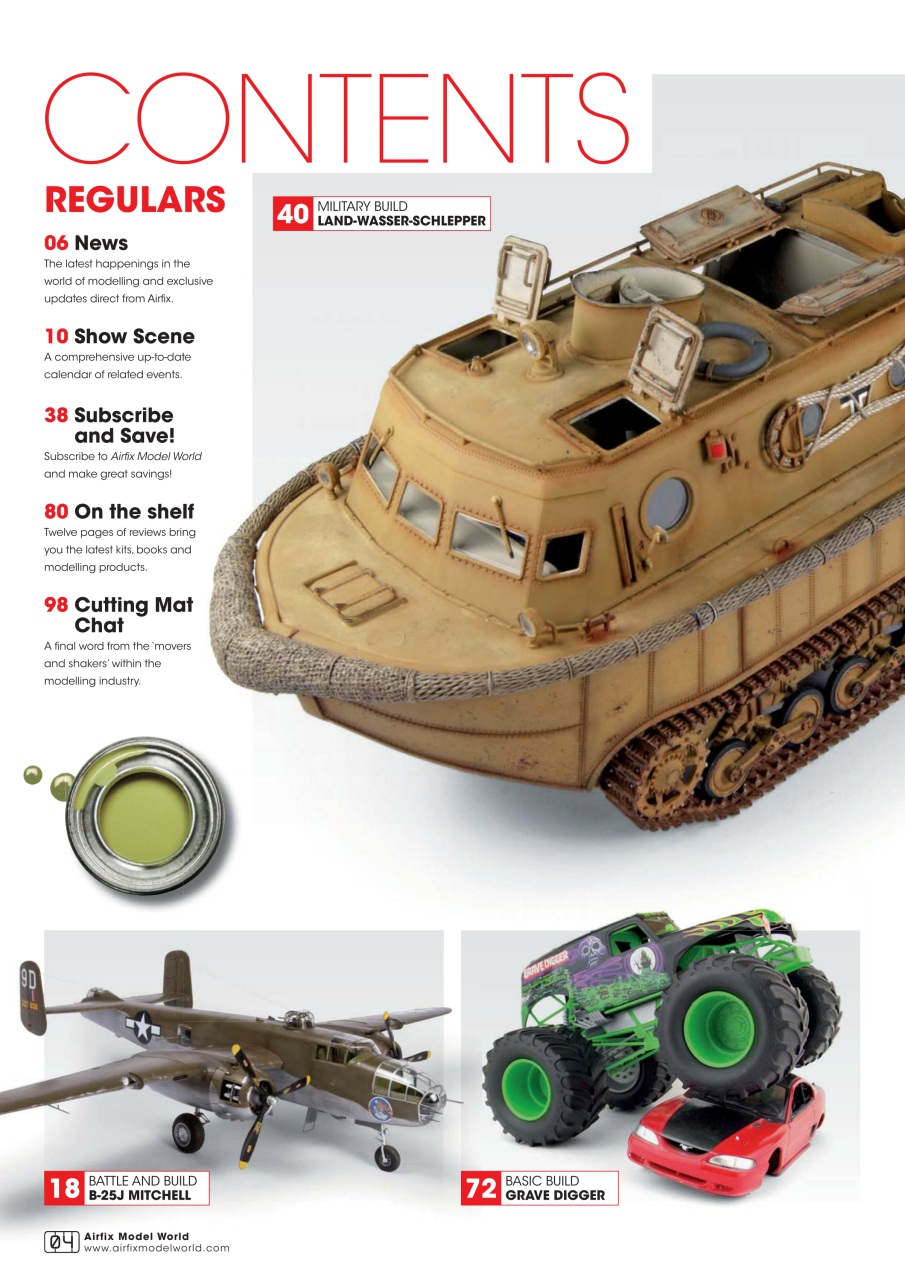 Airfix Model World Preview Pages