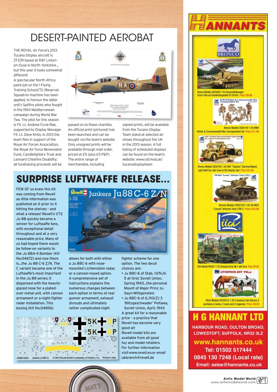 Airfix Model World Preview Pages
