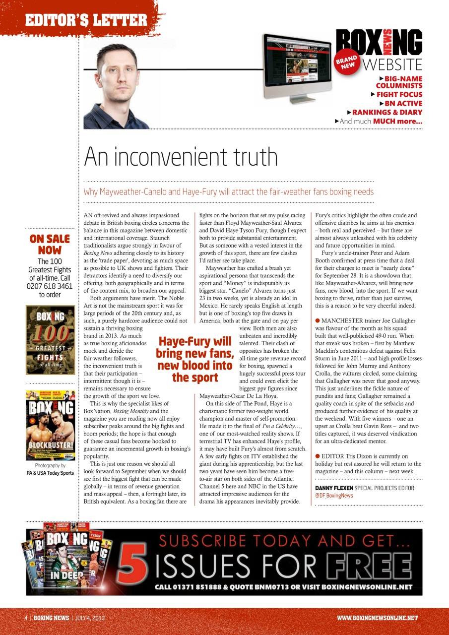 Boxing News Preview Pages