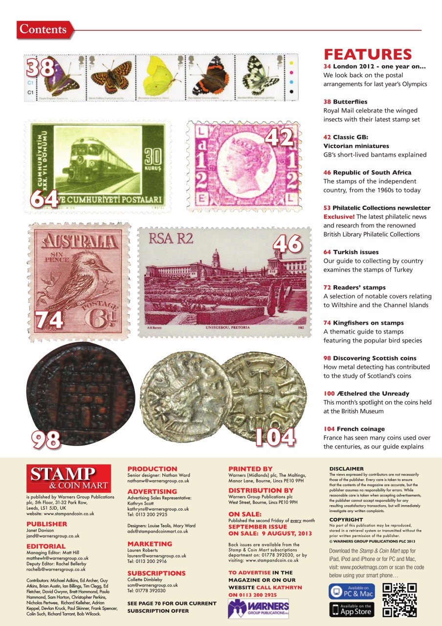 Stamp Collector Preview Pages