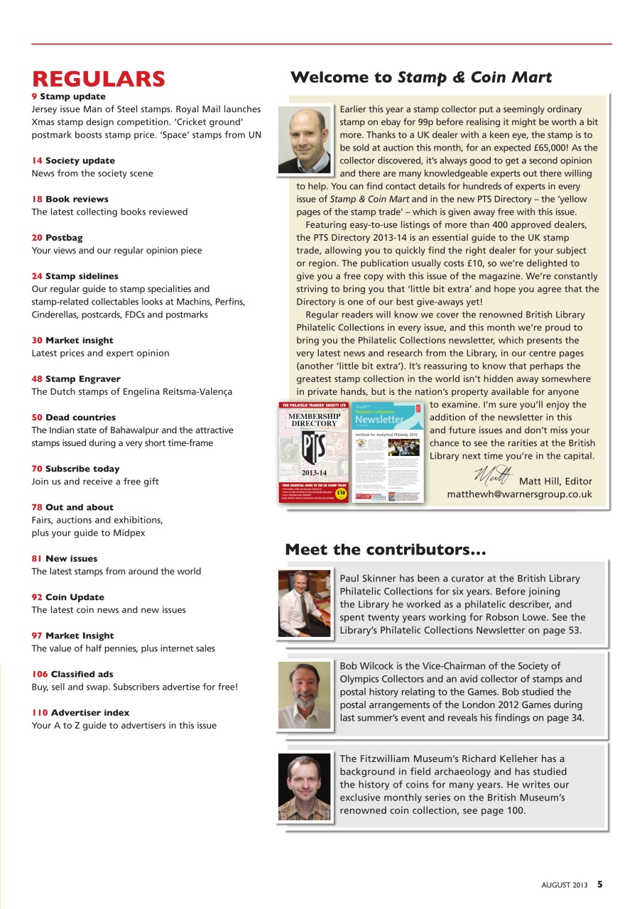 Stamp Collector Preview Pages