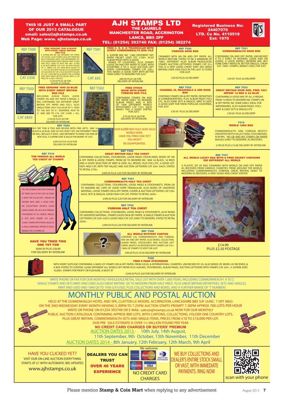 Stamp Collector Preview Pages