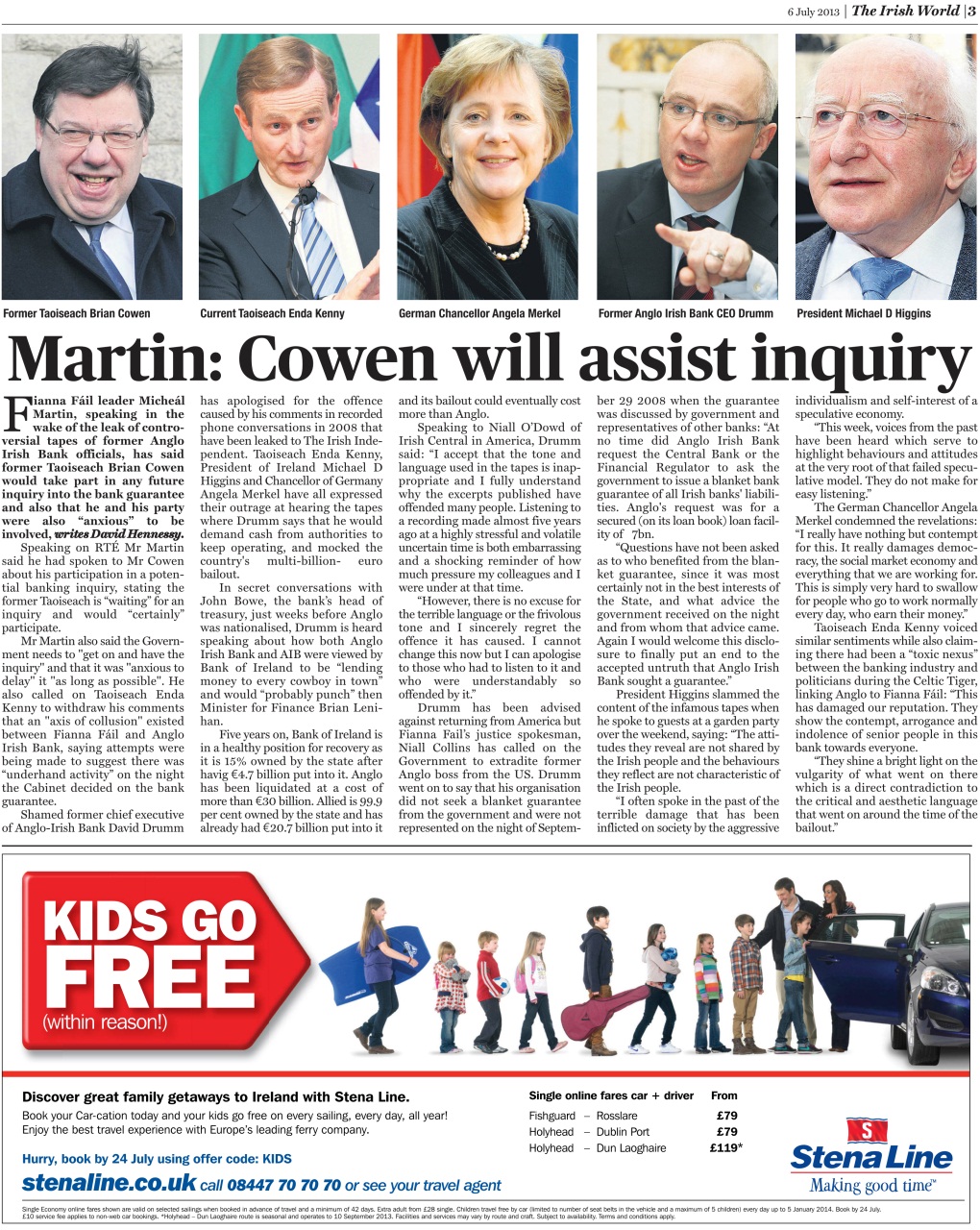 Irish World Preview Pages