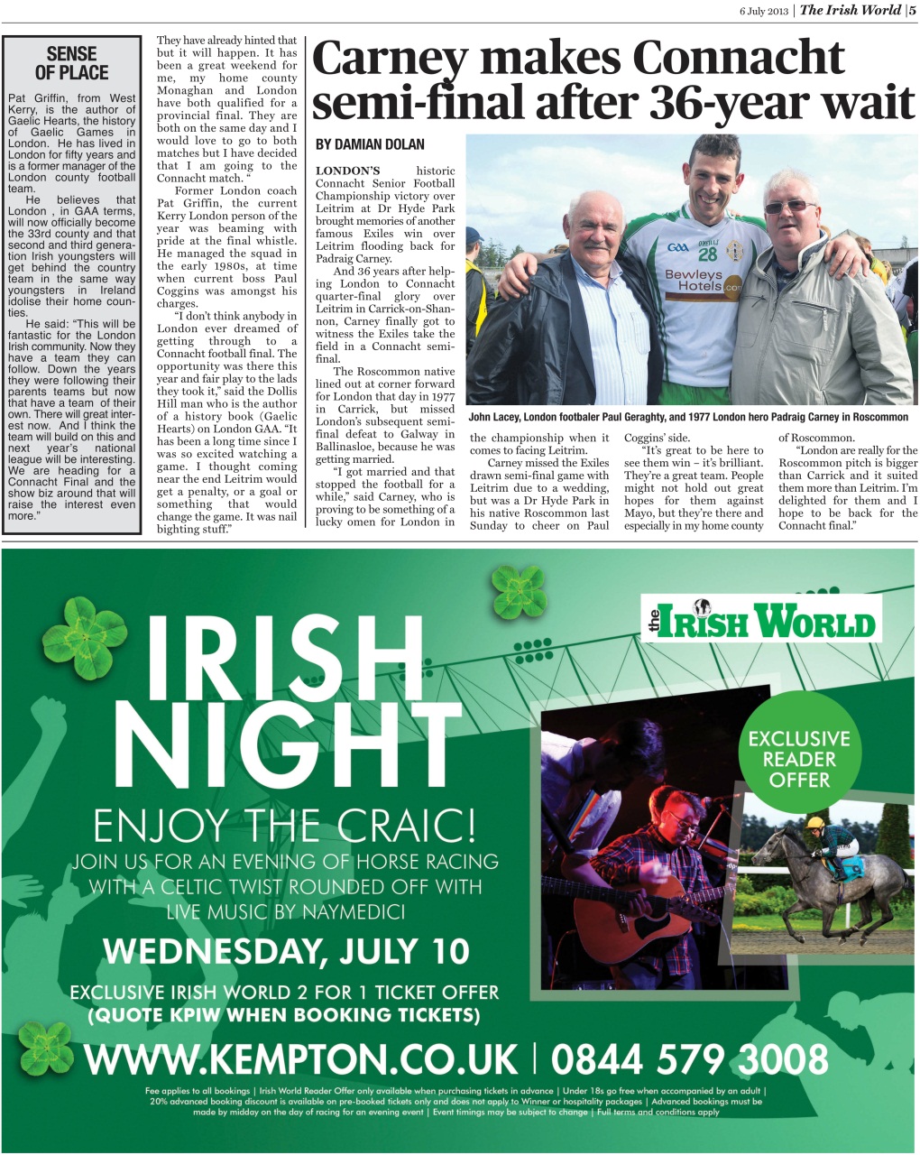 Irish World Preview Pages