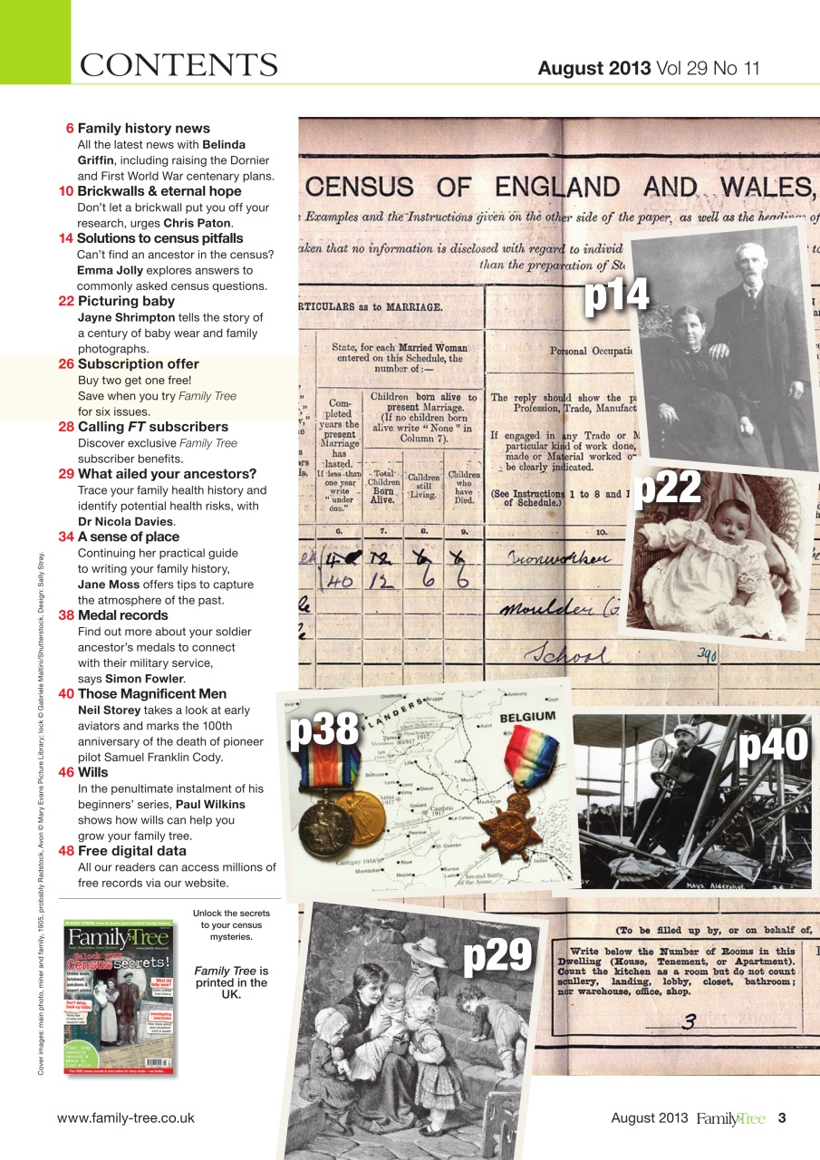 Family Tree Preview Pages